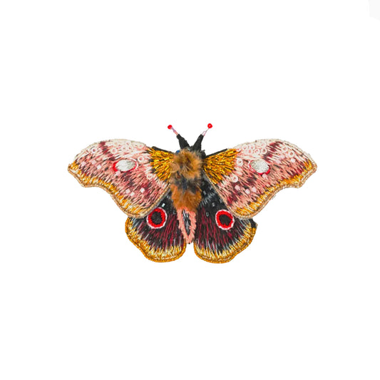 Emperor Mopane Moth Brooch
