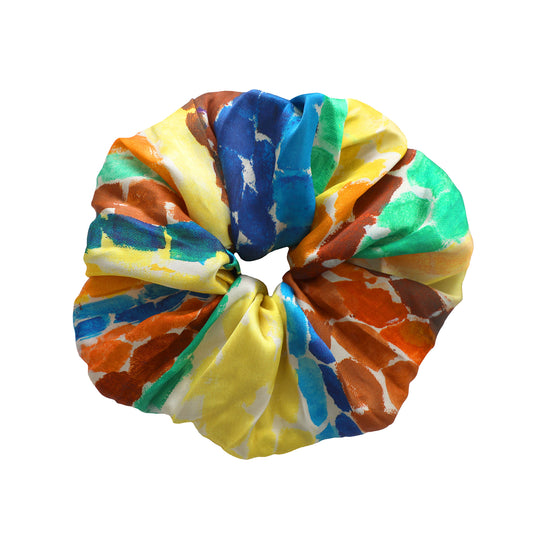 Thomas Forsythia Oversized Silk Scrunchie