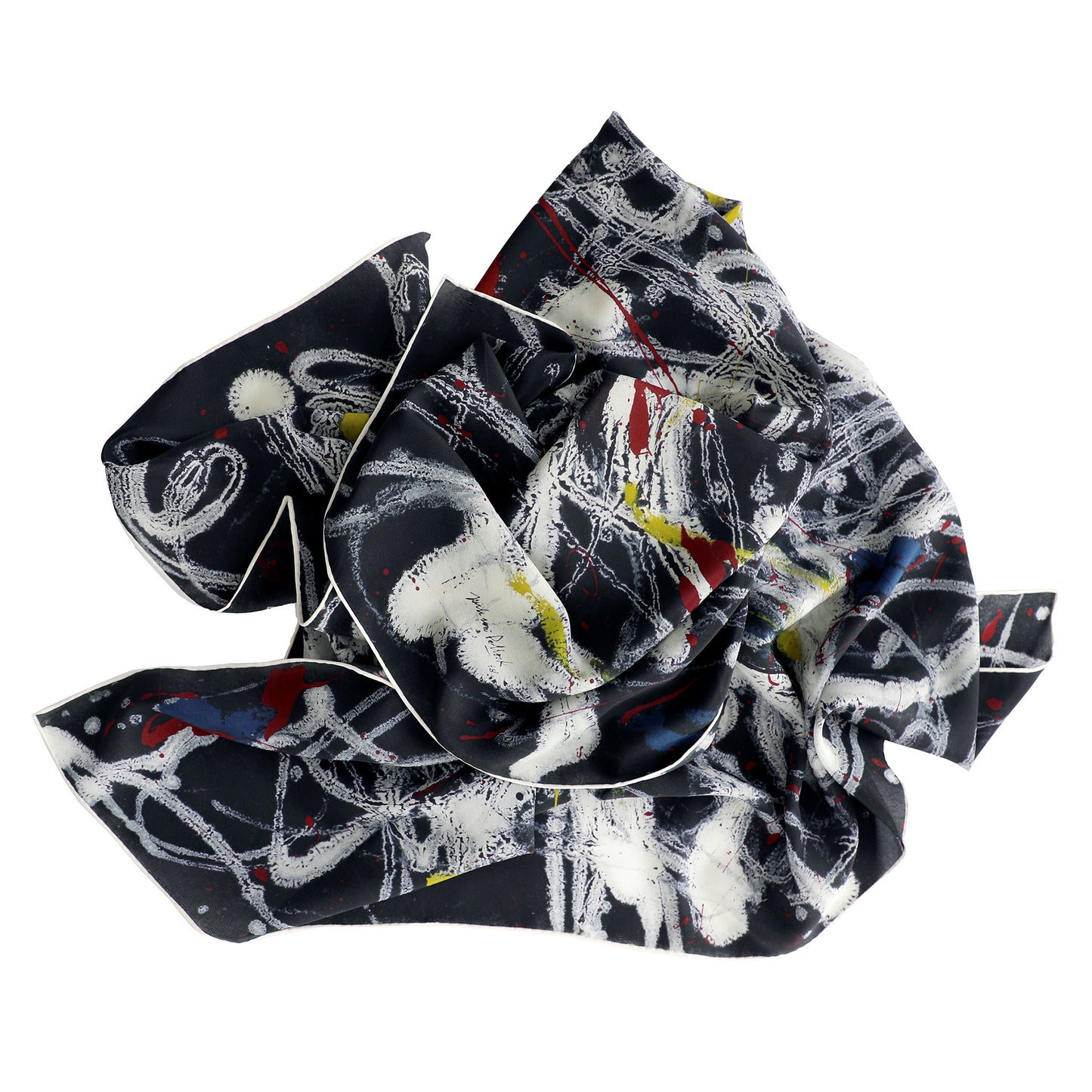 Pollock Number 15 Silk Scarf