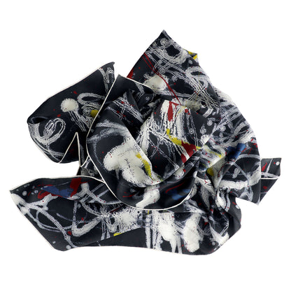 Pollock Number 15 Silk Scarf