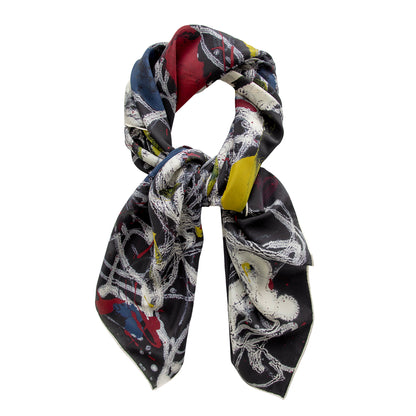 Pollock Number 15 Silk Scarf
