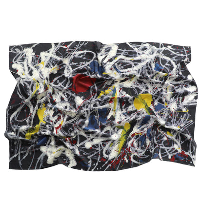 Pollock Number 15 Silk Scarf