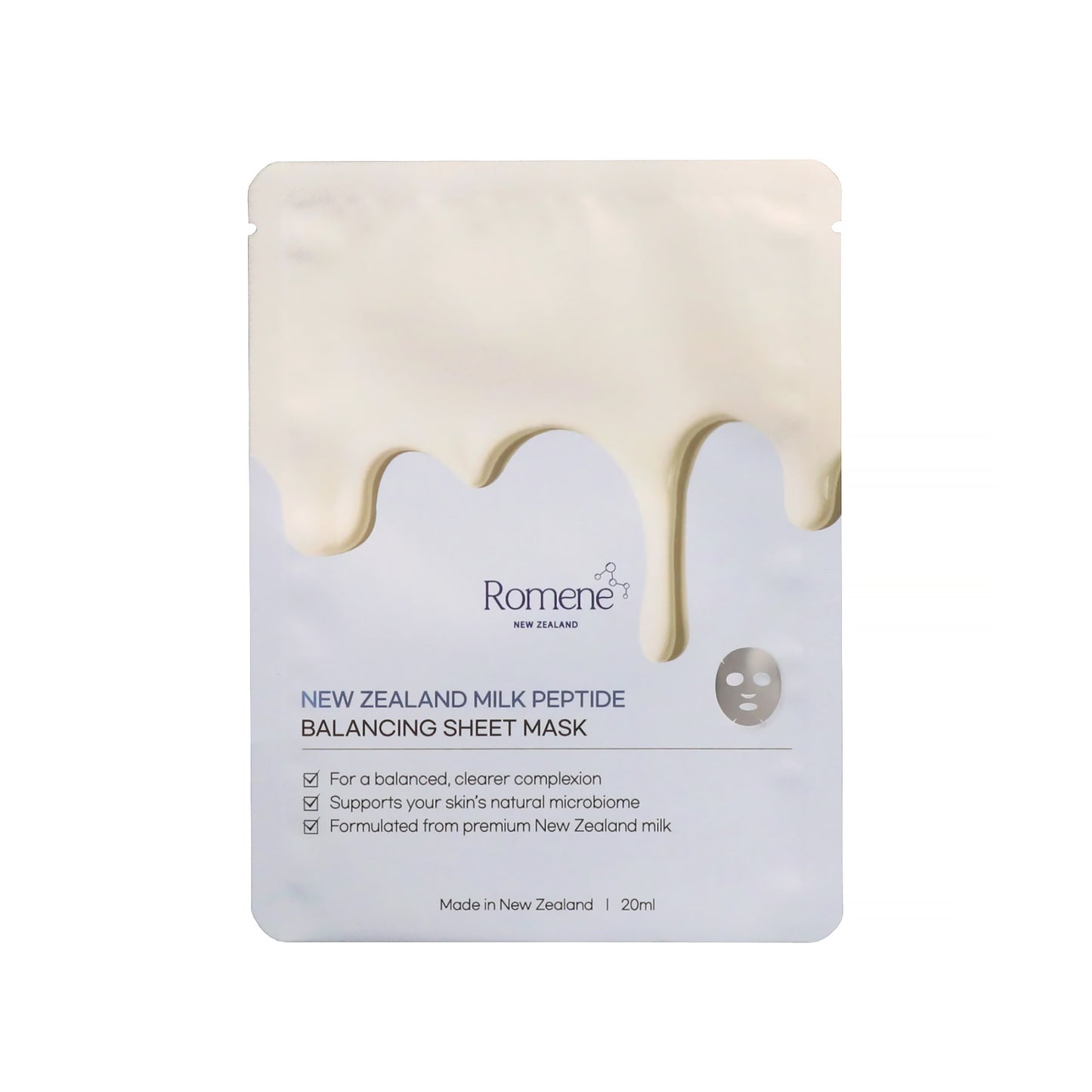 Romene Milk Peptide Sheet Mask