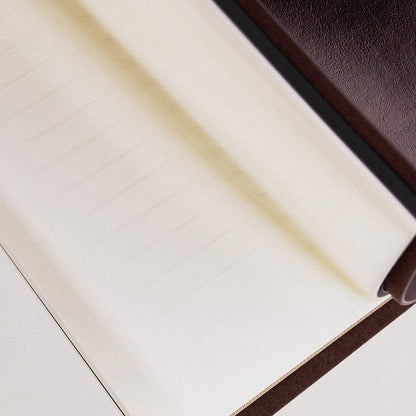 Studio Milligram Refillable Leather Journal Burgundy