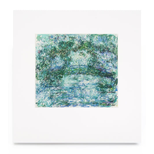 Monet Japanese Garden Print