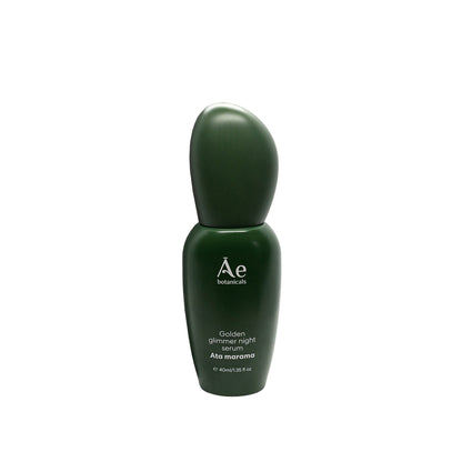 Āe Botanicals Golden Glimmer Night Serum
