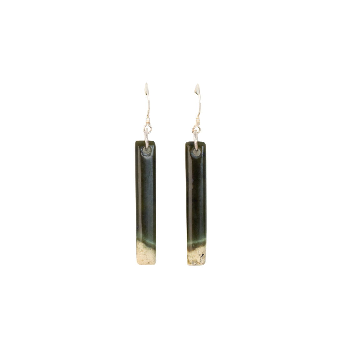 Sands Studio Nelson Tangiwai Pounamu Earrings Small
