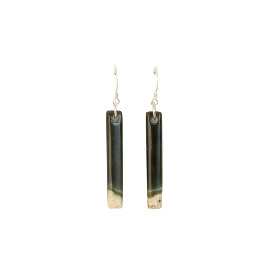 Sands Studio Nelson Tangiwai Pounamu Earrings Small