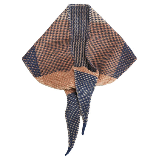 Knit Shepherd Waitaha Neckerchief Tūrutu Merino