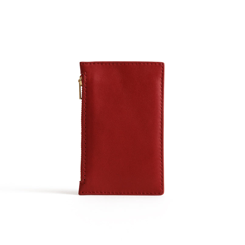 Yu Mei Frank Cardholder Lobster Red Lambskin