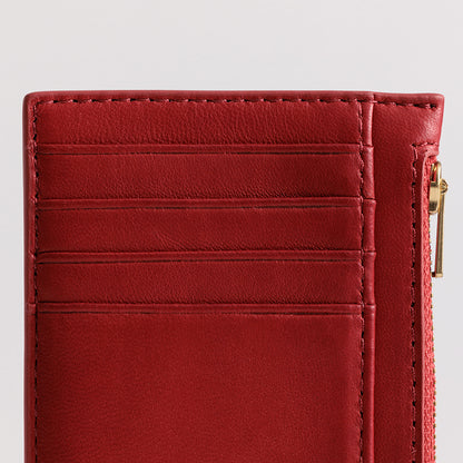Yu Mei Frank Cardholder Lobster Red Lambskin