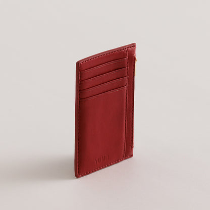Yu Mei Frank Cardholder Lobster Red Lambskin