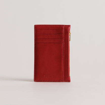 Yu Mei Frank Cardholder Lobster Red Lambskin