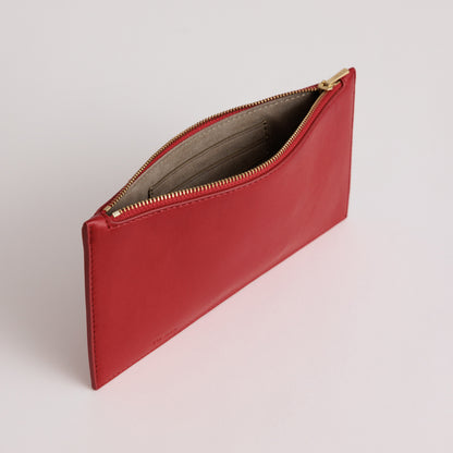 Yu Mei Hannah Envelope Lobster Red Lambskin