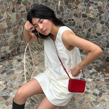Yu Mei Vi Bag Lobster Red Lambskin