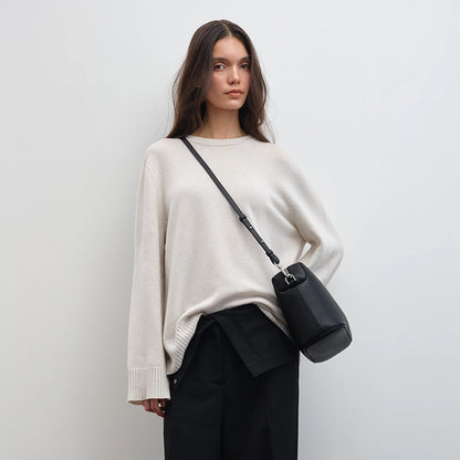 Yu Mei Ch'lita Bag Black Deer Nappa