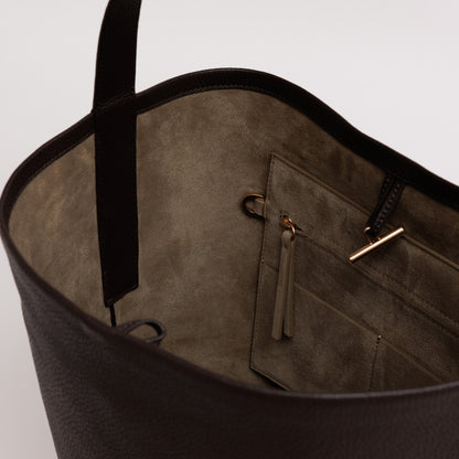 Yu Mei Teresa Tote Molasses Deer Nappa