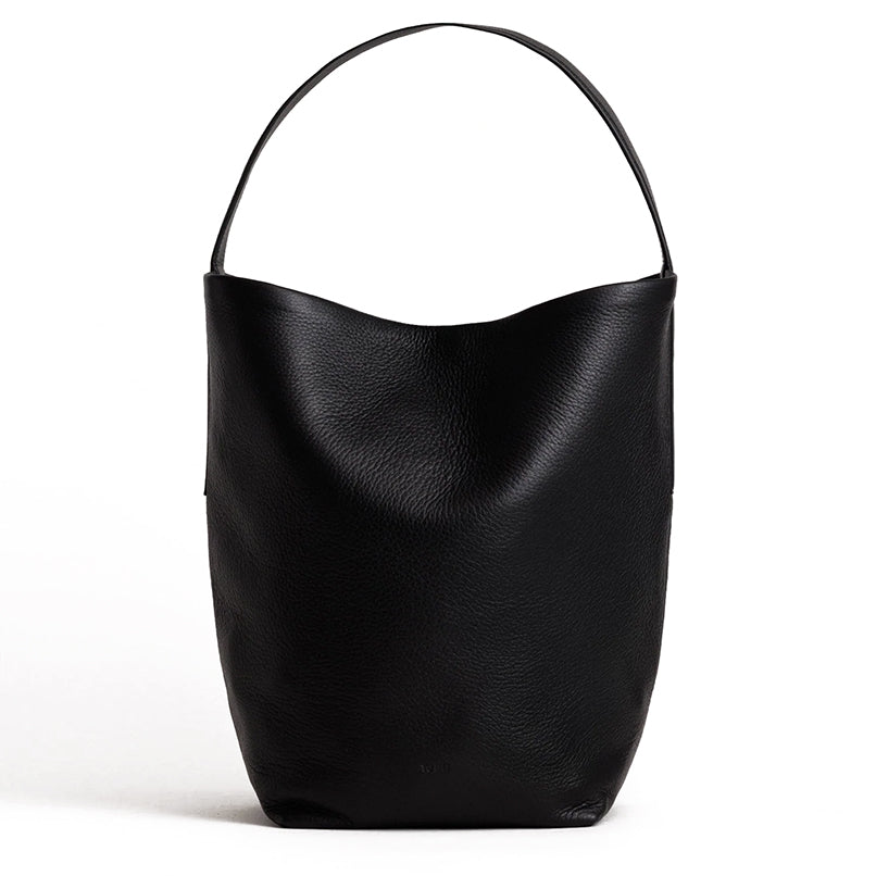 Yu Mei Teresa Tote Black Deer Nappa