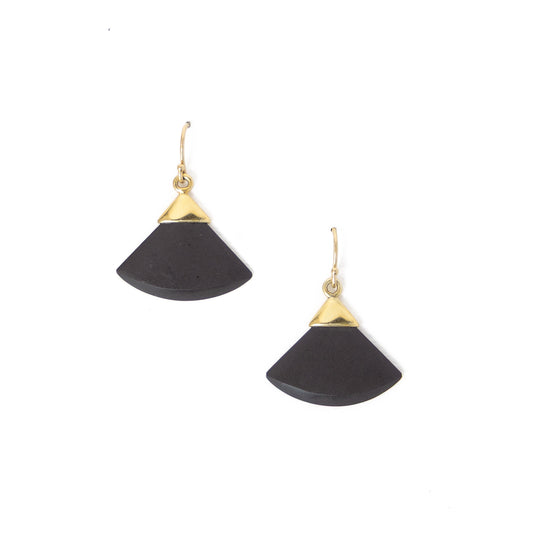 Charlotte Penman x Sands Studio Pīwakawaka Earrings Gold