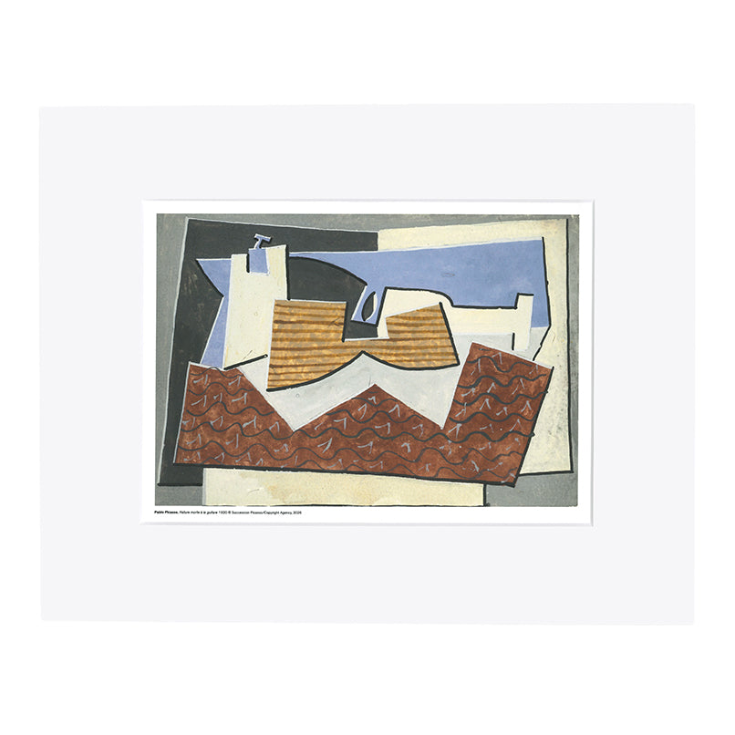 Picasso Nature Morte a la Guitare Print