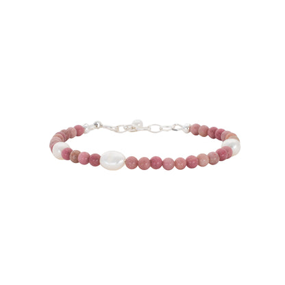 Prairie Pansy Bracelet - Pink