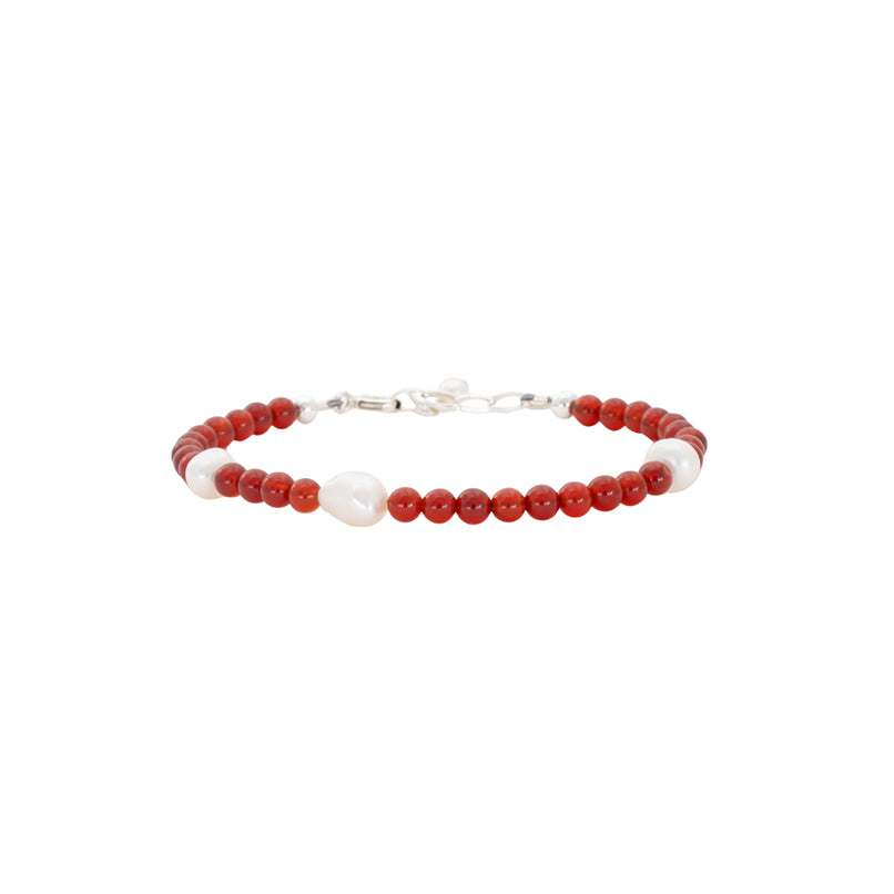 Prairie Pansy Bracelet - Red