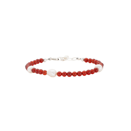 Prairie Pansy Bracelet - Red