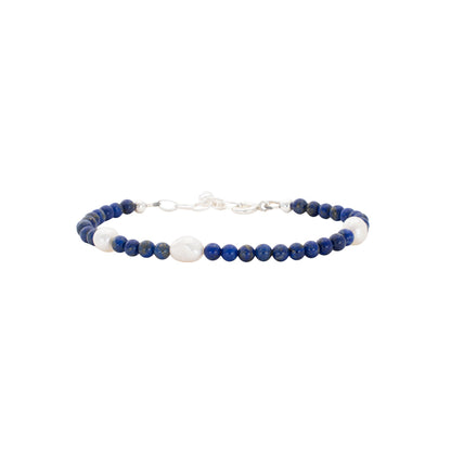 Prairie Pansy Bracelet - Dark Blue
