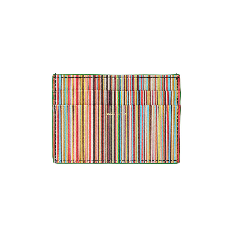 Paul Smith Leather Cardholder Green