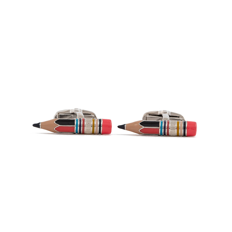Paul Smith Cufflinks Red and Black Pencil