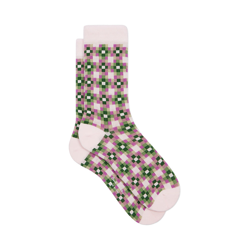 Paul Smith Socks Nadia Tiles Pink