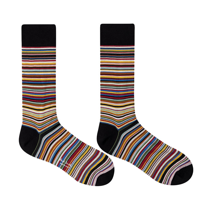 Paul Smith Silk Socks Signature Stripe
