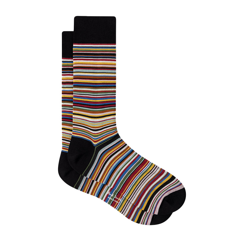 Paul Smith Silk Socks Signature Stripe