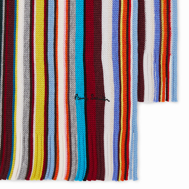 Paul Smith Merino Scarf Signature Stripe