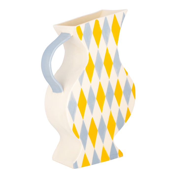 Formantics Harlequin Vessel Yellow & Blue