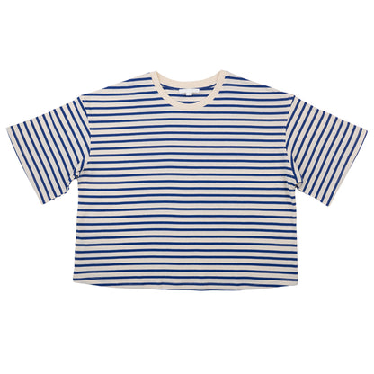 Sophie Store Boxy Striped T-shirt Ivory