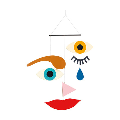 Picasso Expression Wooden Mobile