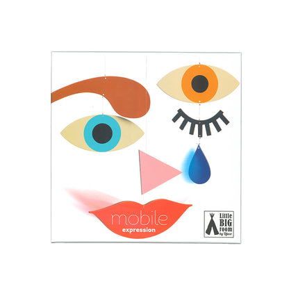 Picasso Expression Wooden Mobile