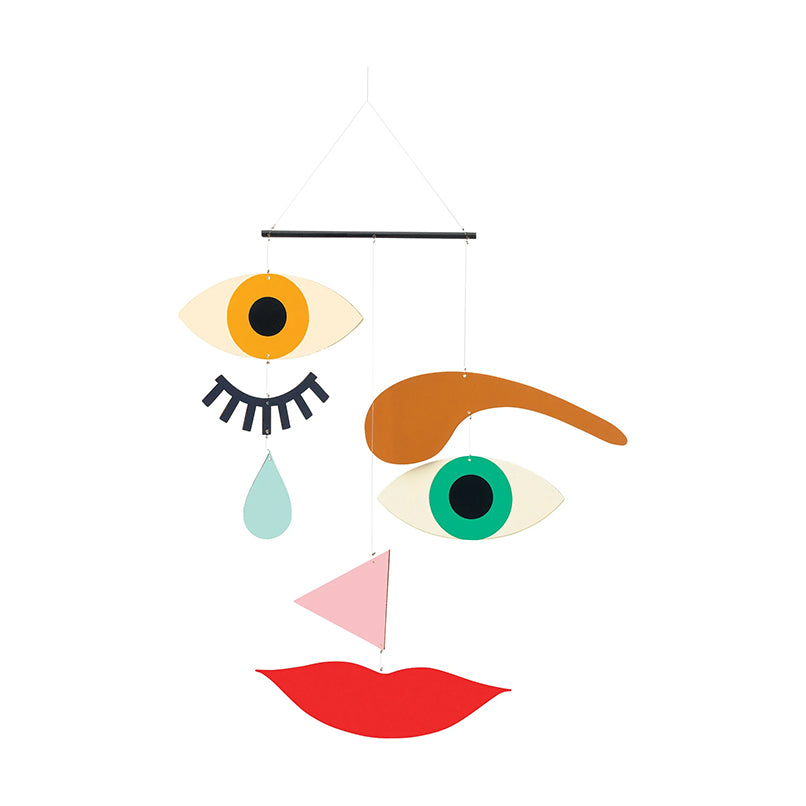 Picasso Expression Wooden Mobile