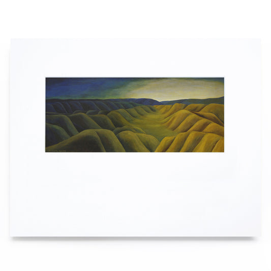 Colin McCahon Takaka: Night and Day Print