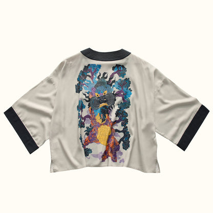 Lu Pingyuan King of the Underground Peonies Lightweight Jacket