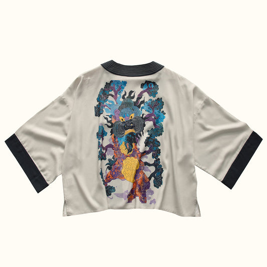 Lu Pingyuan King of the Underground Peonies Lightweight Jacket