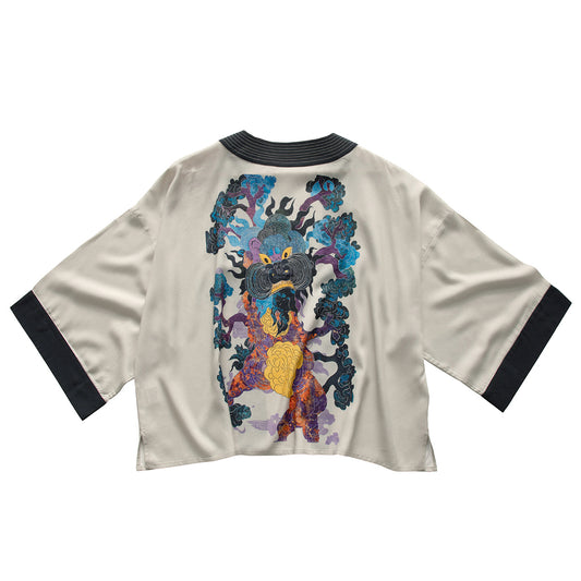 Lu Pingyuan King of the Underground Peonies Lightweight Jacket
