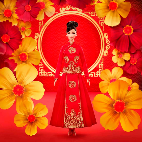 Guo Pei Collector's Barbie Lunar New Year 2022