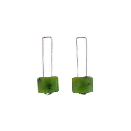 Pounamu Kete Earrings