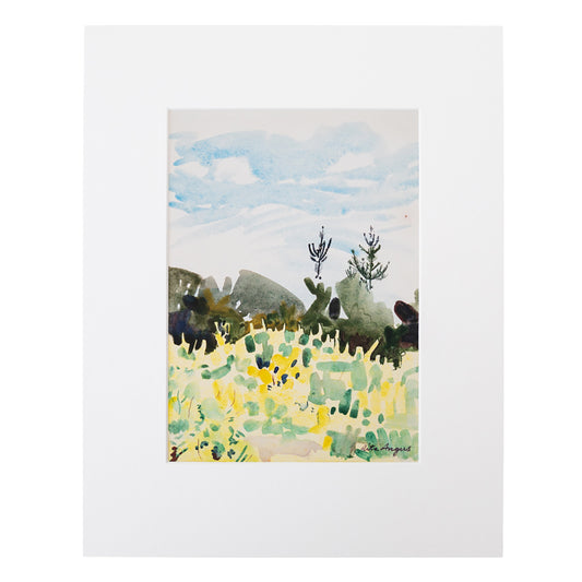 Rita Angus Lupin Print