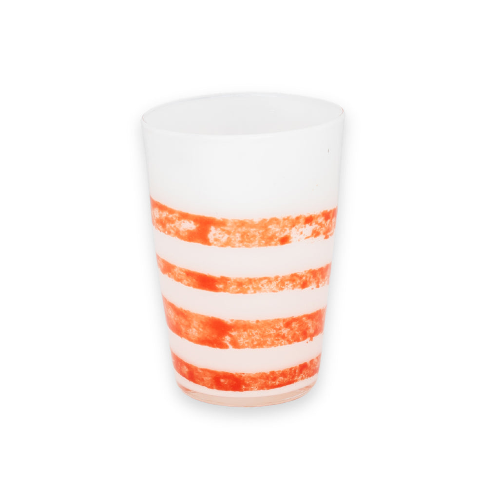 Monmouth Stripe Glass Cup