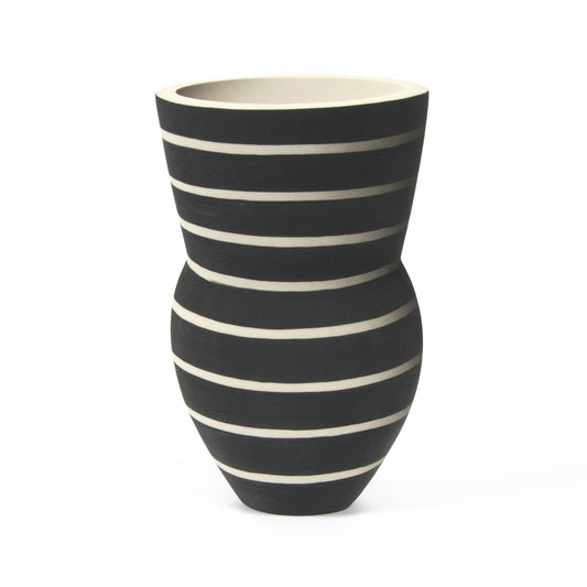 Alice Rose Medium Vase - Breton Stripe