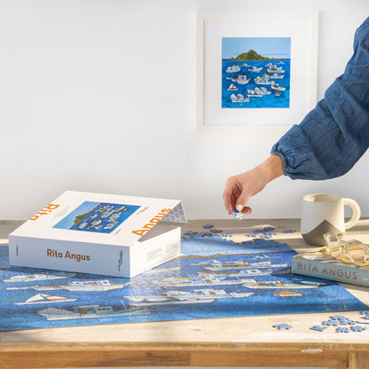 PRE ORDER Rita Angus: Boats, Island Bay Puzzle