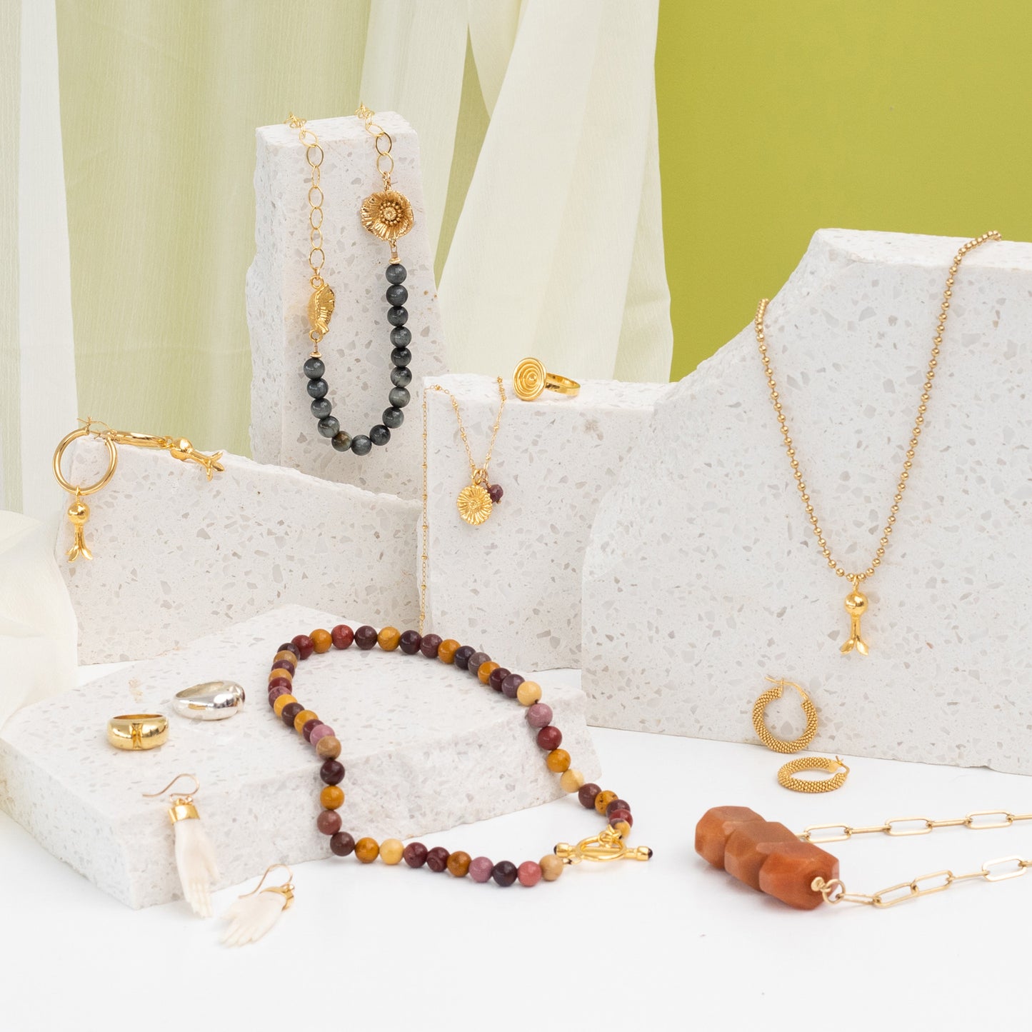 Bebe Granada Gold Necklace
